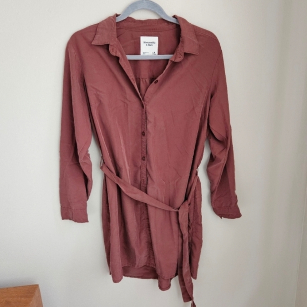 Women's Button-Up Shirt Dress